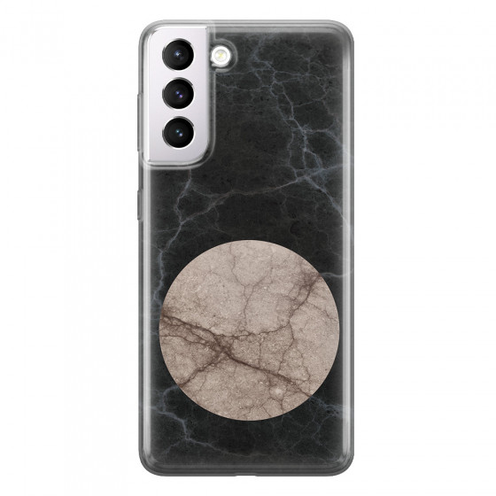 SAMSUNG - Galaxy S21 Plus - Soft Clear Case - Pure Marble Collection VII.