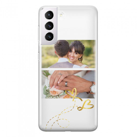 SAMSUNG - Galaxy S21 Plus - Soft Clear Case - Wedding Day
