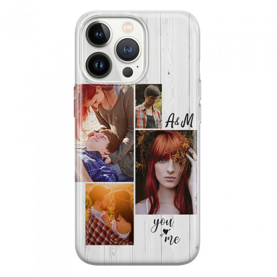 APPLE - iPhone 13 Pro Max - Soft Clear Case - Love Arrow Memories