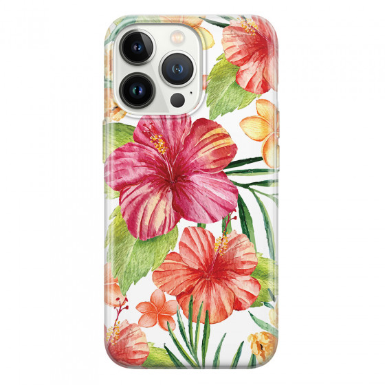 APPLE - iPhone 13 Pro Max - Soft Clear Case - Tropical Vibes