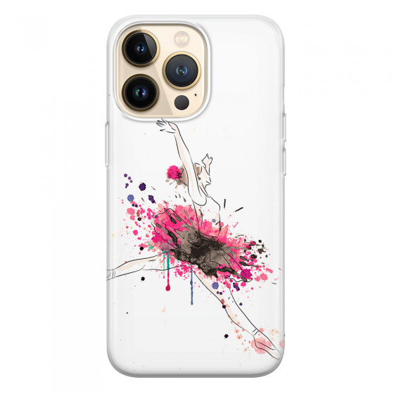 APPLE - iPhone 13 Pro - Soft Clear Case - Ballerina