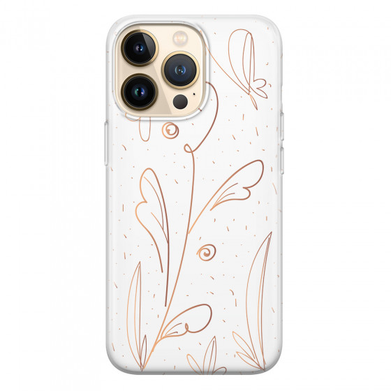 APPLE - iPhone 13 Pro - Soft Clear Case - Flowers In Style