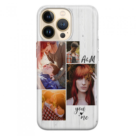 APPLE - iPhone 13 Pro - Soft Clear Case - Love Arrow Memories
