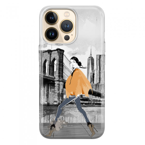 APPLE - iPhone 13 Pro - Soft Clear Case - The New York Walk