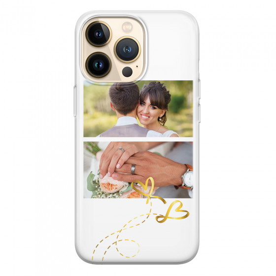 APPLE - iPhone 13 Pro - Soft Clear Case - Wedding Day