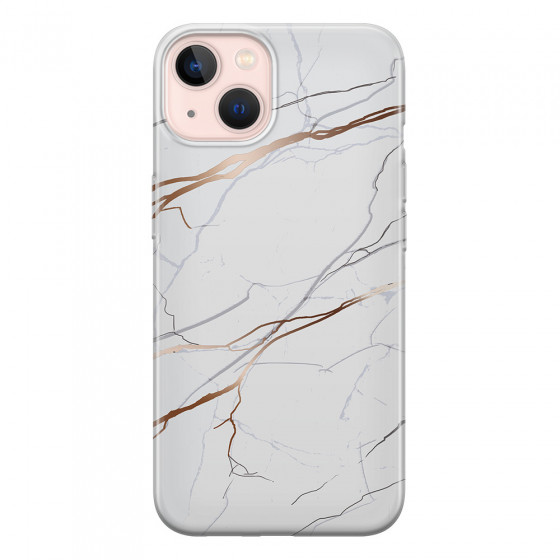 APPLE - iPhone 13 Mini - Soft Clear Case - Pure Marble Collection IV.