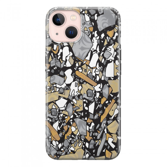 APPLE - iPhone 13 Mini - Soft Clear Case - Terrazzo Design I