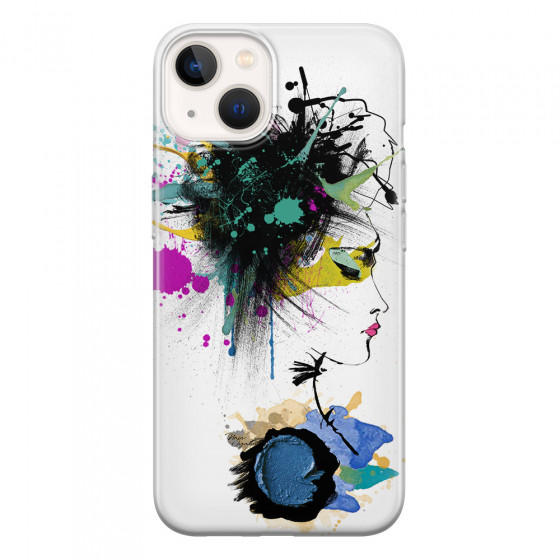 APPLE - iPhone 13 - Soft Clear Case - Medusa Girl
