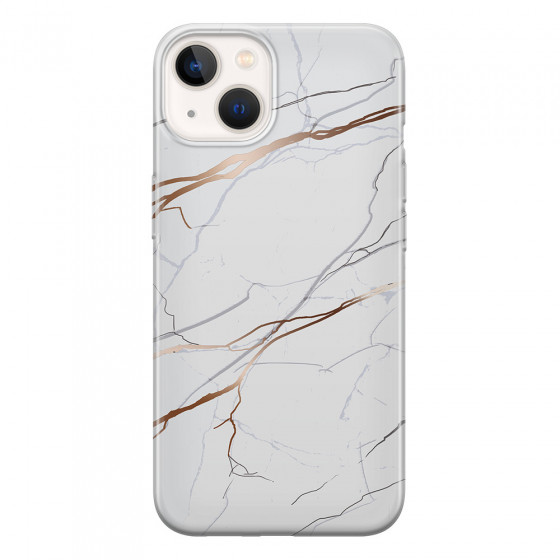 APPLE - iPhone 13 - Soft Clear Case - Pure Marble Collection IV.