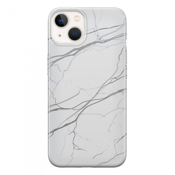 APPLE - iPhone 13 - Soft Clear Case - Pure Marble Collection V.