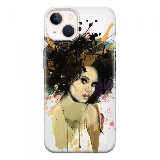 APPLE - iPhone 13 - Soft Clear Case - We love Afro