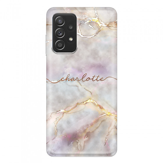 SAMSUNG - Galaxy A52 / A52s - Soft Clear Case - Marble Rootage