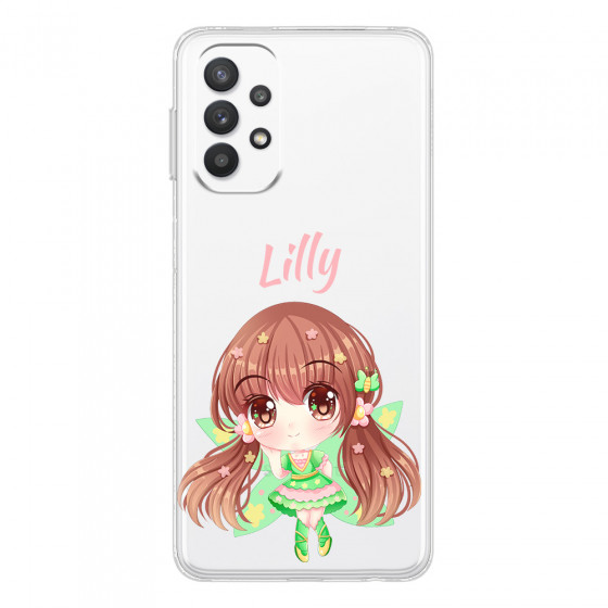 SAMSUNG - Galaxy A32 - Soft Clear Case - Chibi Lilly
