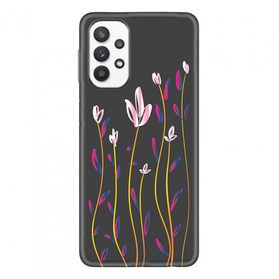 SAMSUNG - Galaxy A32 - Soft Clear Case - Pink Tulips