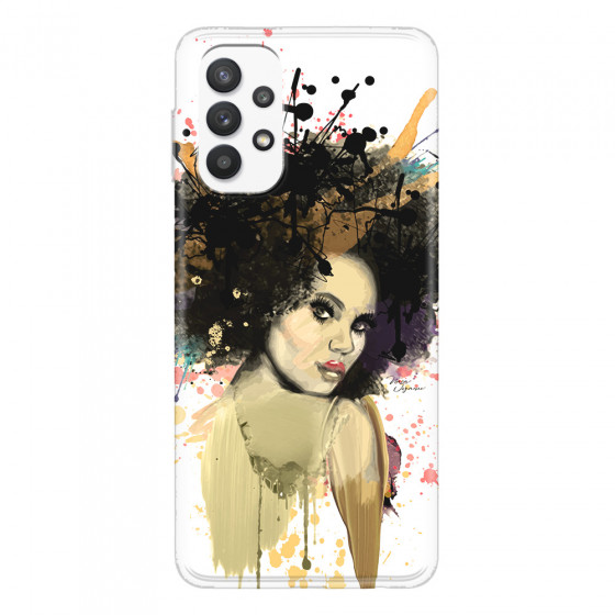 SAMSUNG - Galaxy A32 - Soft Clear Case - We love Afro
