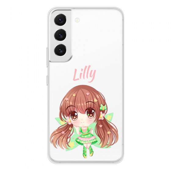 SAMSUNG - Galaxy S22 Plus - Soft Clear Case - Chibi Lilly