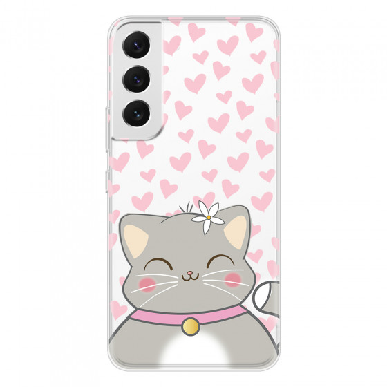 SAMSUNG - Galaxy S22 Plus - Soft Clear Case - Kitty